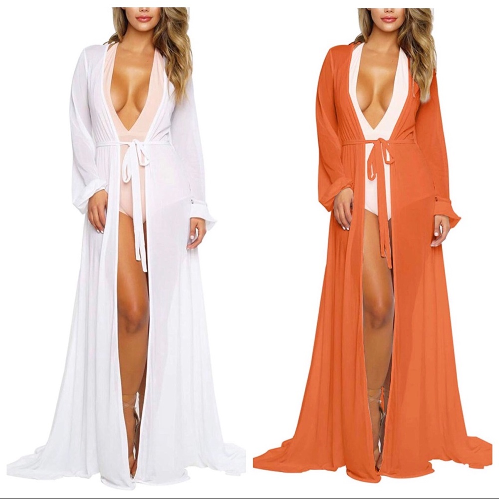 Women Swimsuit Swim 👙🏖 Beach Maxi Cover Up Dress